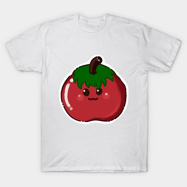 Red-cheeked Tomato T-Shirt by WwsNttb